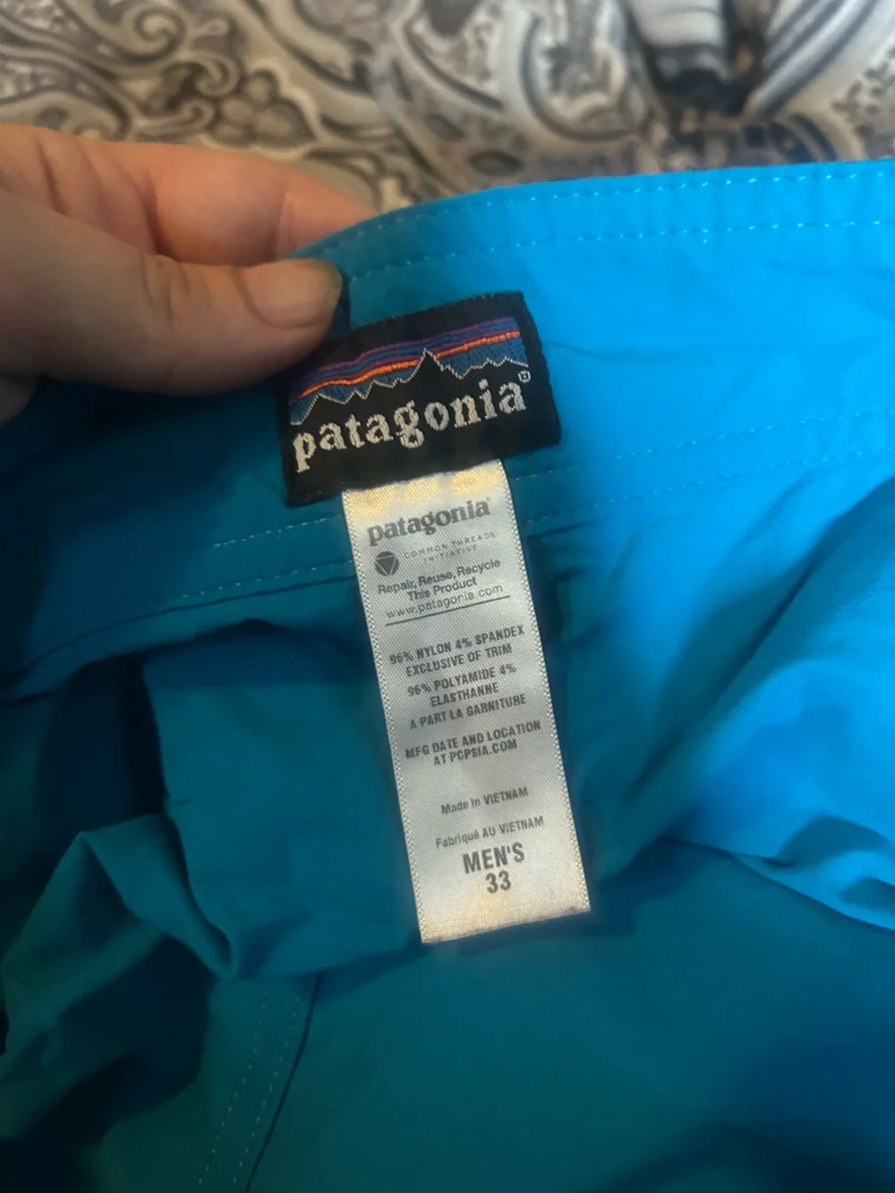 Patagonia swim trunks